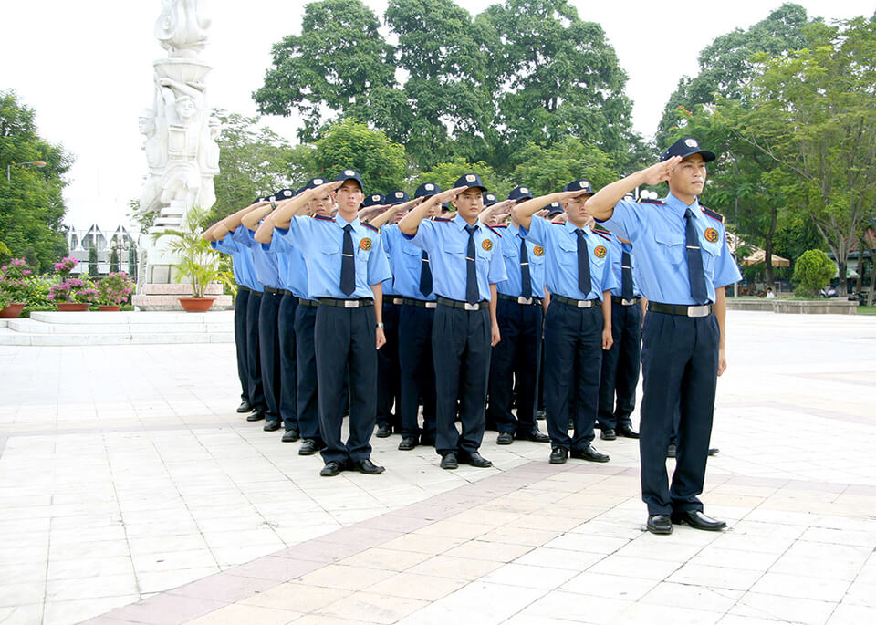 May đồng phục bảo Vệ Vĩnh Long