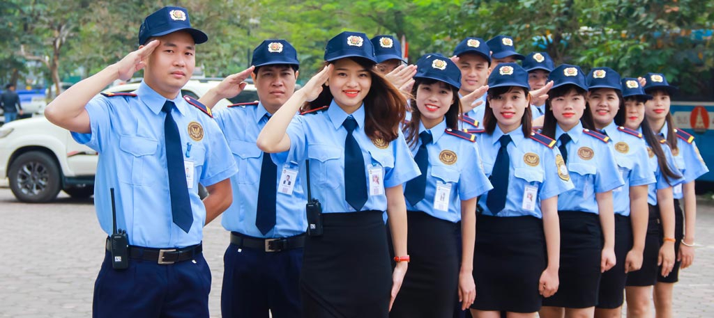 May đồng phục bảo vệ Tiền Giang